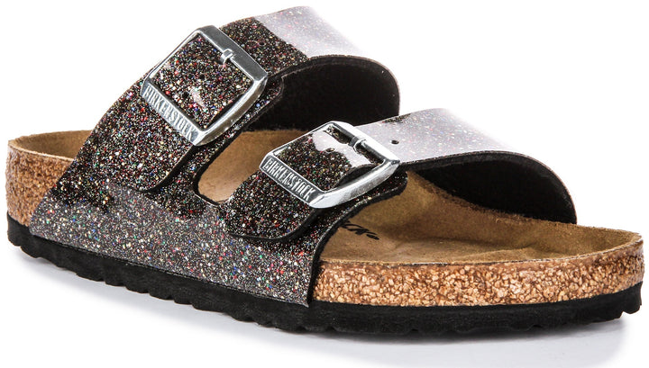 Birkenstock Arizona Kids Bs i Svart Multi för Barn