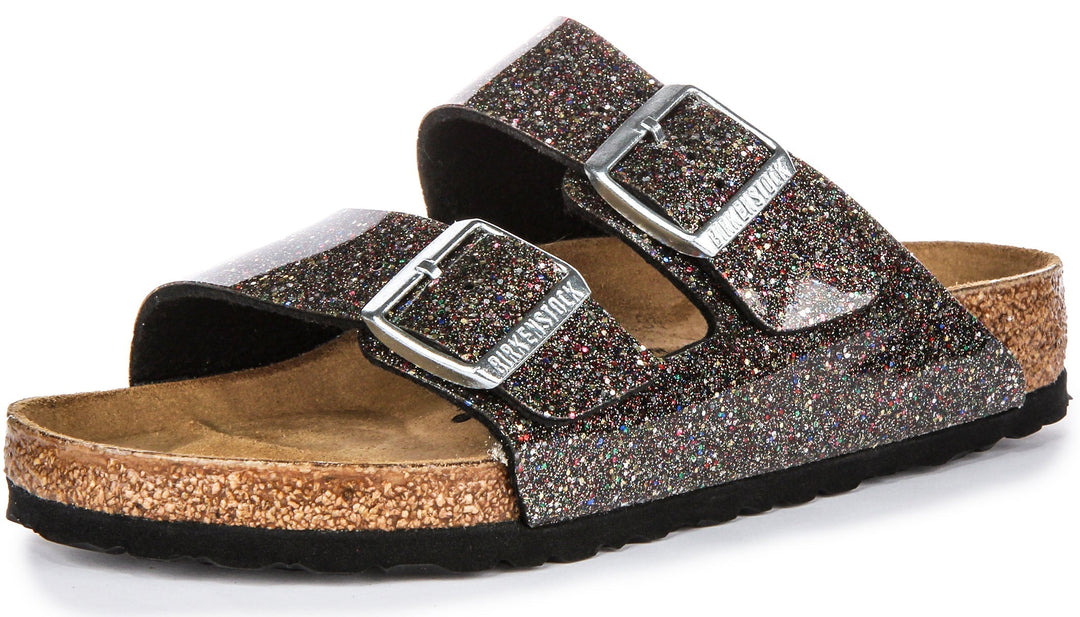 Birkenstock Arizona Kids Bs i Svart Multi för Barn
