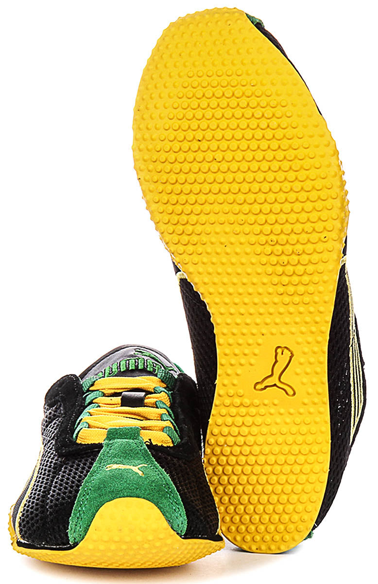 Puma H Street in Zwart Geel Sneakers