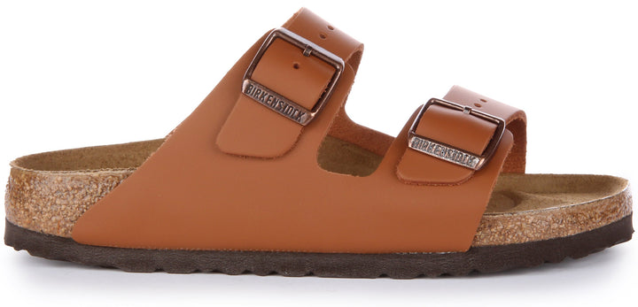 Birkenstock Arizona Sandalo in pelle naturale marrone