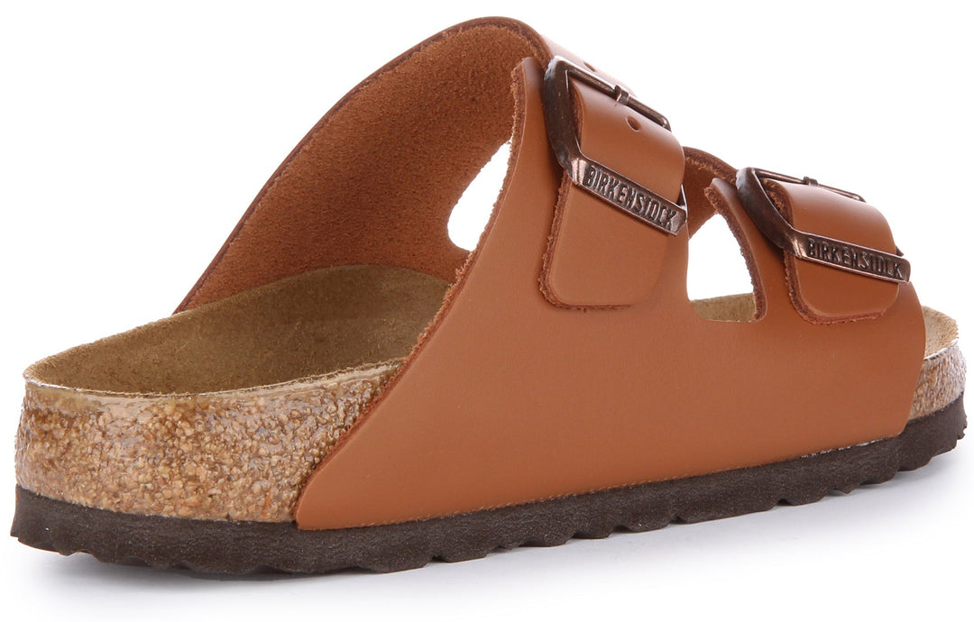 Birkenstock Arizona Sandalo in pelle naturale marrone