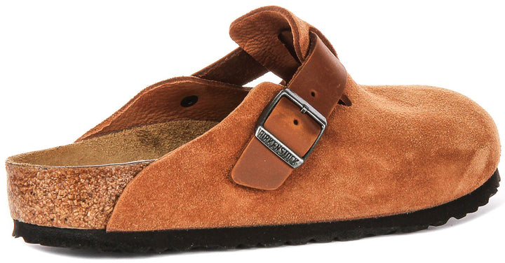 Birkenstock Boston Bs in Cognac | Regular Fit