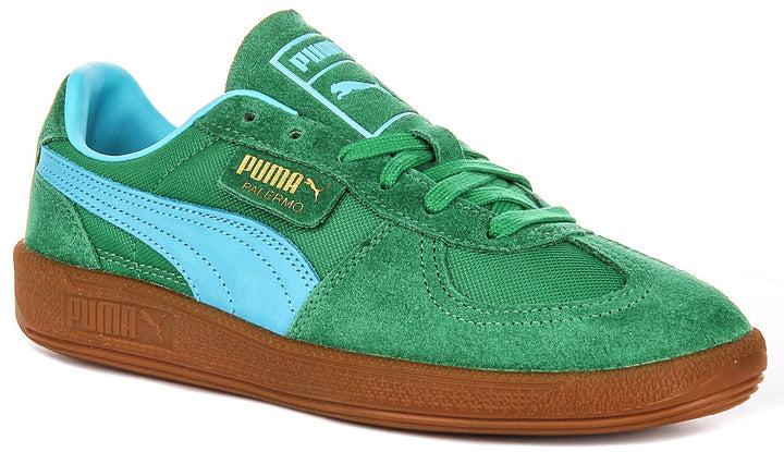 Puma Palermo Vintage in verde blu