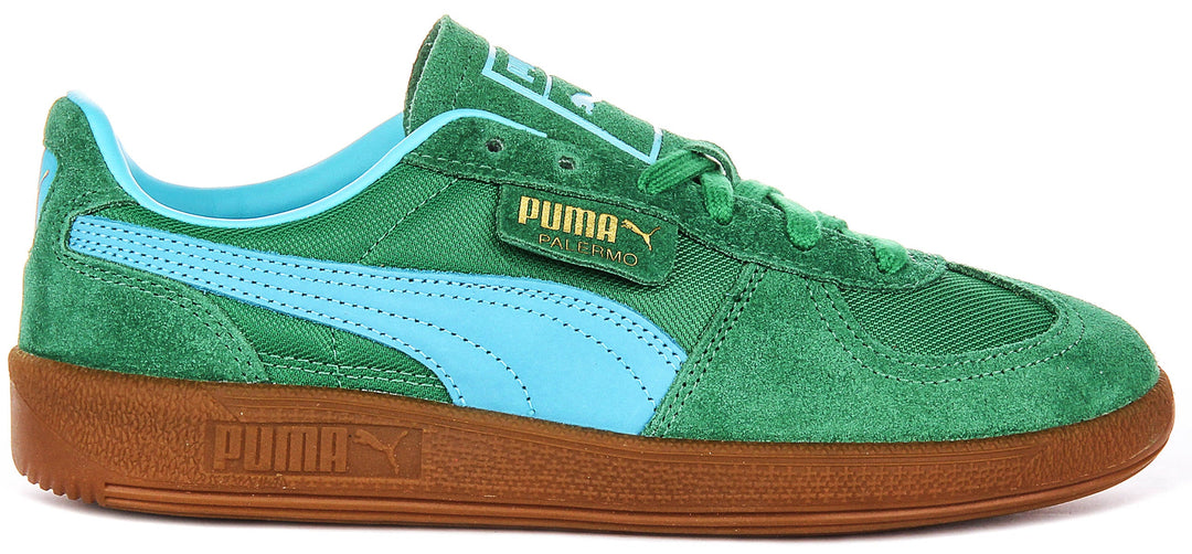 Puma Palermo Vintage in verde blu