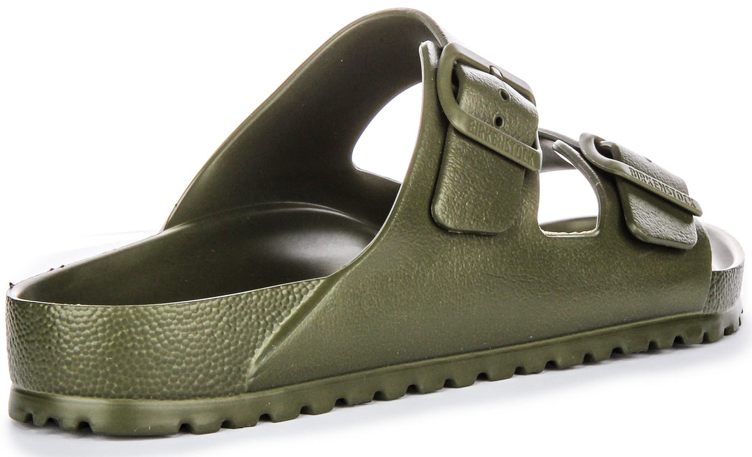 Birkenstock Arizona EVA Två Remmar Sandaler i EVA-gummi Stil i Kaki
