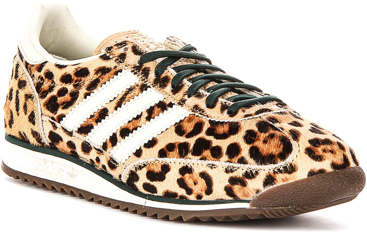 Adidas SL 72 RS in luipaardprint voor dames