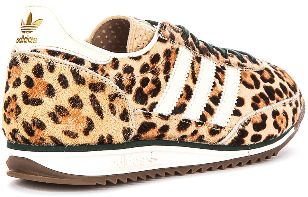 Adidas SL 72 RS in luipaardprint voor dames