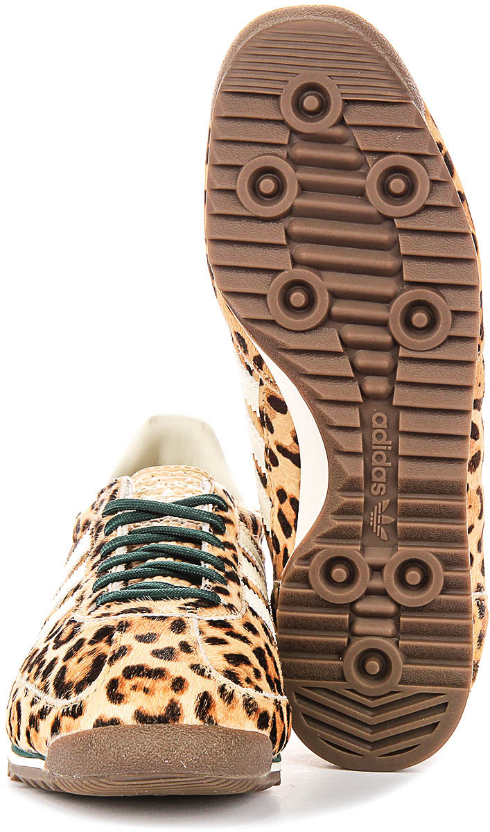 Adidas SL 72 RS in luipaardprint voor dames