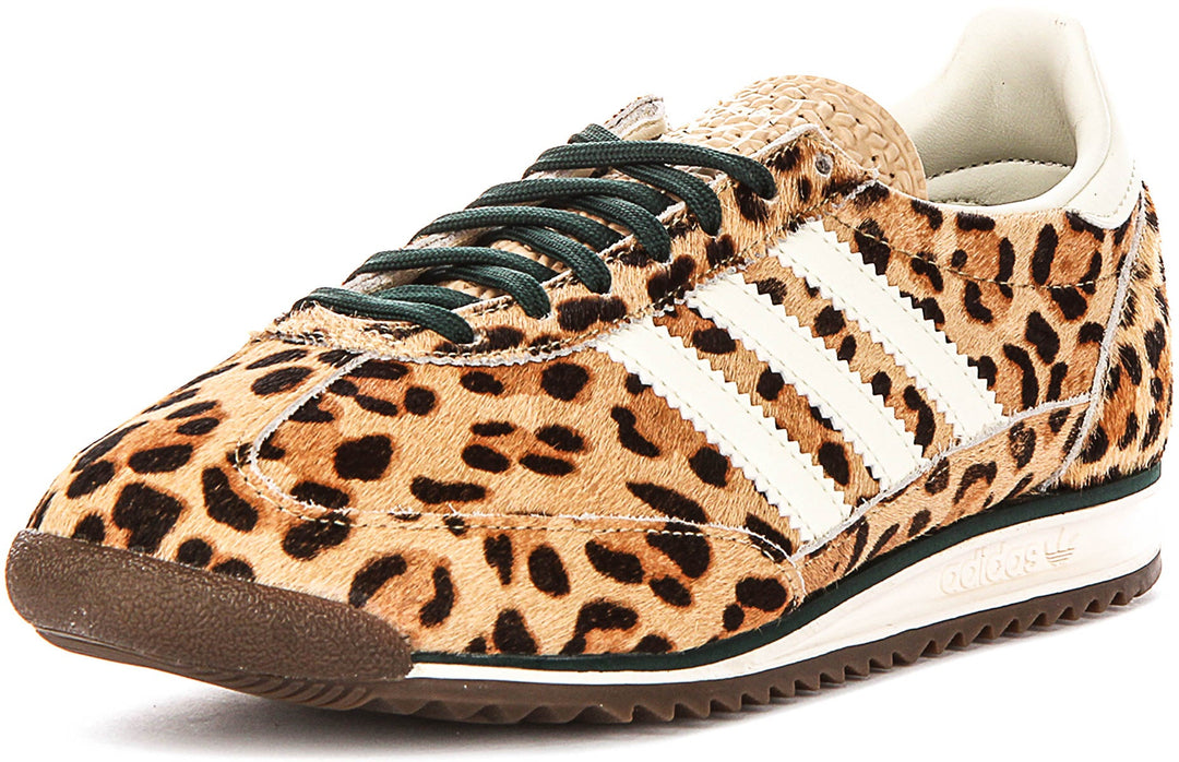 Adidas SL 72 RS in luipaardprint voor dames