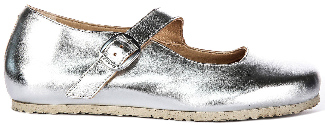 Birkenstock Tracy i Silver för Unisex