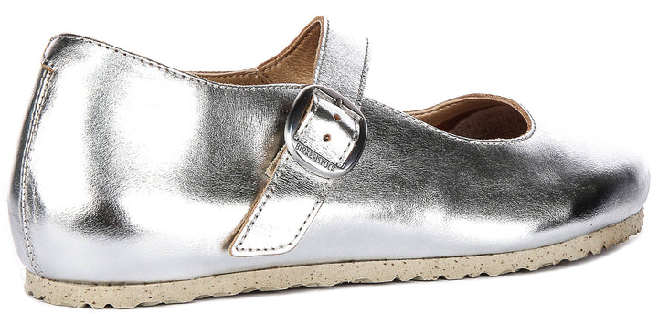 Birkenstock Tracy i Silver för Unisex