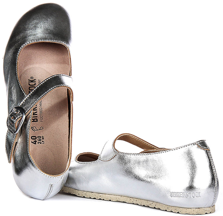 Birkenstock Tracy i Silver för Unisex