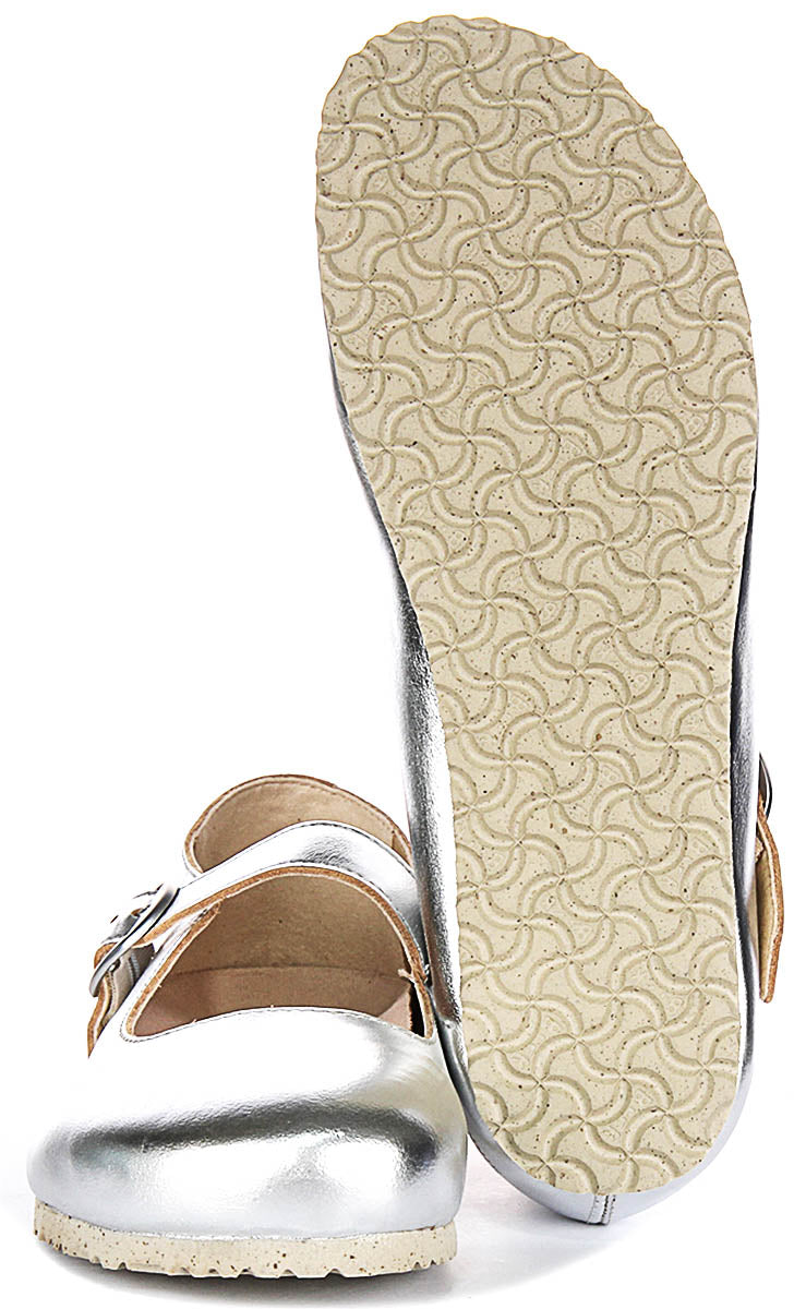 Birkenstock Tracy i Silver för Unisex